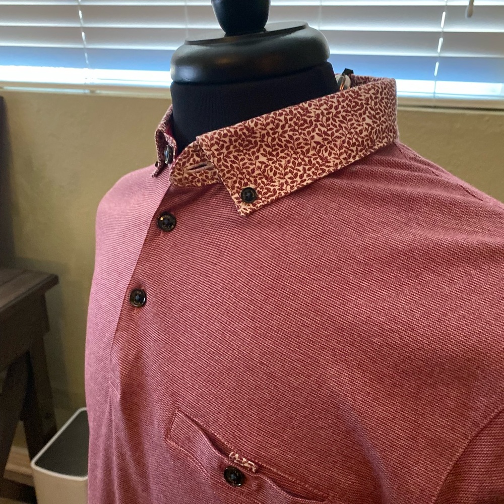 New W/ Tags Ted Baker London Men Size 4 Polo Shirt